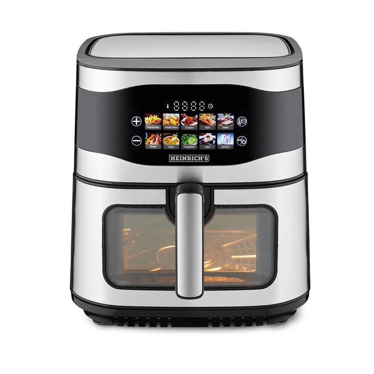 نمای کلی سرخ کن هنریچ HFR-8219 با طراحی دیجیتال و بدنه ضد لک