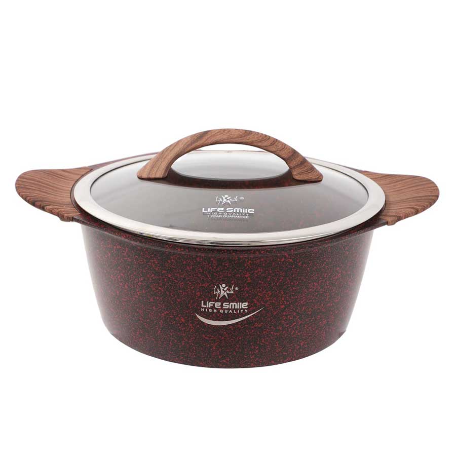 سرویس قابلمه 6 پارچه گرانیت لایف اسمایل مدل LifeP5-6 (سایز بزرگ)