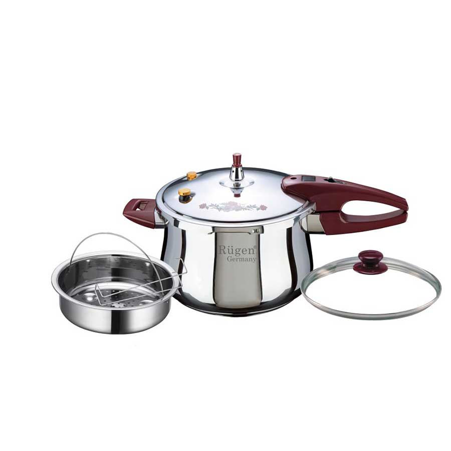 پیش‌نویس ۸۳۹زودپز 11 لیتری روگن مدل Pressure cooker‎ 11 L Rugen RU-6080