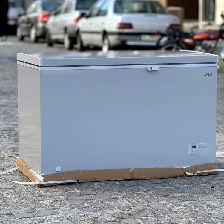 فریزر صندوقی ال جی مدل GCS415SQFG | بدون برفک 345 لیتر 2سبد