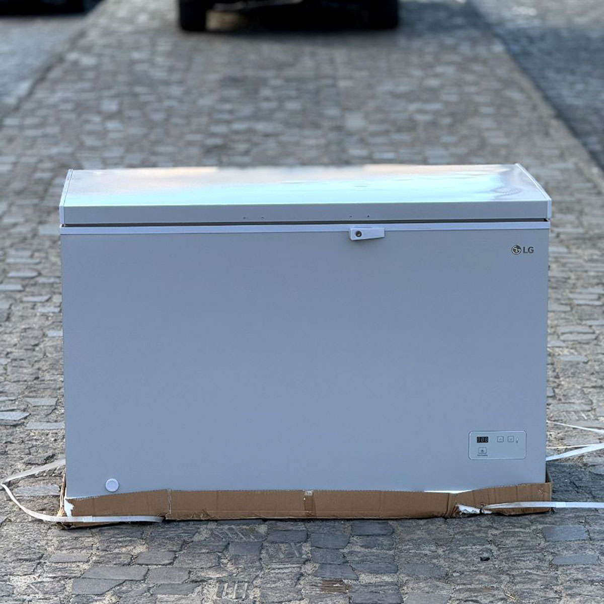 فریزر صندوقی ال جی مدل GCS415SQFG | بدون برفک 345 لیتر 2سبد