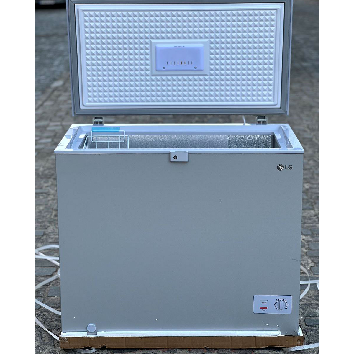 فریزر صندوقی ال جی مدل GCS215SQFG | خرید فریزر خانگی بدون برفک