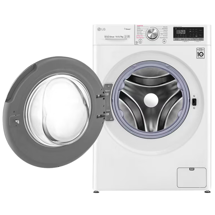 لباسشویی الجی درب فضایی 10.5/7kg مدل LG F4V5RGP0W