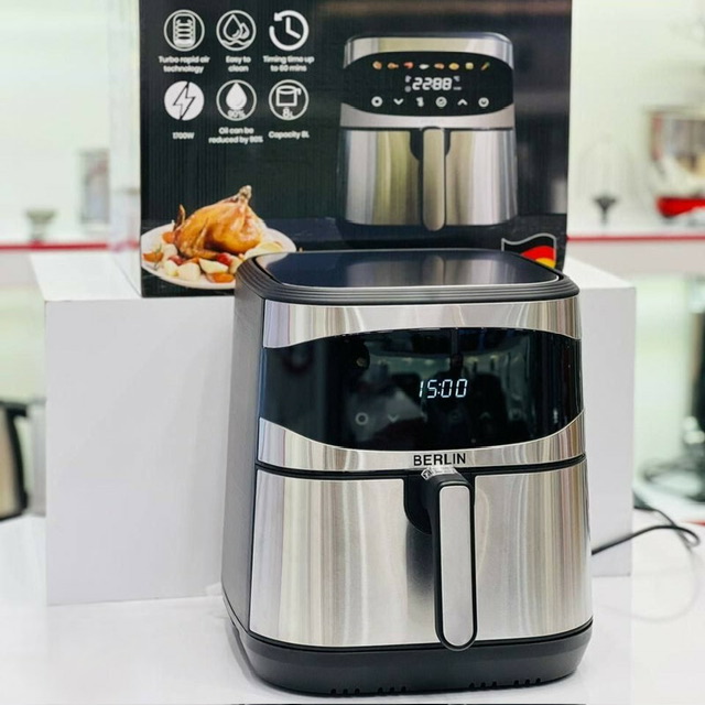 سرخ کن بدون روغن برلین مدل B-650 ظرفیت 8 لیتری